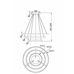 Подвесной светильник Maytoni MOD058PL-L100W3K Подвесной светильник Maytoni MOD058PL-L100W3K