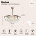 Подвесной светильник Maytoni MOD085PL-12BS