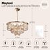 Подвесной светильник Maytoni MOD085PL-07BS Подвесной светильник Maytoni MOD085PL-07BS