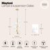 Подвесной светильник Maytoni MOD545PL-06BS