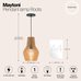 Подвесной светильник Maytoni MOD191PL-01W1 Подвесной светильник Maytoni MOD191PL-01W1