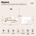 Подвесной светильник Maytoni MOD317PL-04G Подвесной светильник Maytoni MOD317PL-04G