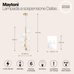 Подвесной светильник Maytoni MOD545PL-06BS