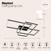 Потолочный светильник Maytoni MOD015CL-L80B Потолочный светильник Maytoni MOD015CL-L80B