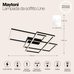 Потолочный светильник Maytoni MOD015CL-L80B Потолочный светильник Maytoni MOD015CL-L80B