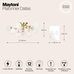 Потолочный светильник Maytoni MOD545CL-12BS Потолочный светильник Maytoni MOD545CL-12BS