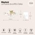 Потолочный светильник Maytoni MOD545CL-12BS Потолочный светильник Maytoni MOD545CL-12BS