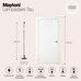 Напольный светильник (торшер) Maytoni MOD166FL-L15B3K