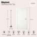 Напольный светильник (торшер) Maytoni MOD166FL-L15B3K