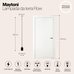 Напольный светильник (торшер) Maytoni MOD147FL-L20BK1 Напольный светильник (торшер) Maytoni MOD147FL-L20BK1