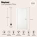 Напольный светильник (торшер) Maytoni MOD147FL-L20BK1 Напольный светильник (торшер) Maytoni MOD147FL-L20BK1