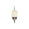 Настенный светильник iLamp Charm W2508-1 Никель+беж