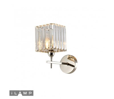 Настенный светильник iLamp STATEN ISLAND W9514-1 NICKEL
