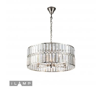 Подвесная люстра iLamp Form 6122-600 NICKEL