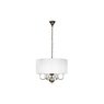 Подвесная люстра iLamp Lucia P5784-6 Хром+белый Подвесная люстра iLamp Lucia P5784-6 Хром+белый