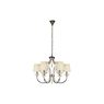 Подвесная люстра iLamp Charm P2508-6 Никель+беж