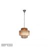 Подвесная люстра iLamp Destiny MD0267-4B CHROME+BROWN Подвесная люстра iLamp Destiny MD0267-4B CHROME+BROWN