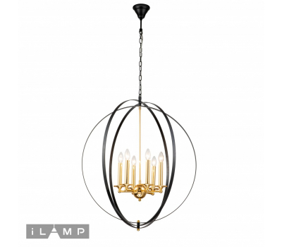 Подвесная люстра iLamp Element 9977-800 GOLD&BLACK