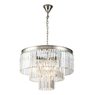 Подвесная люстра iLamp Triumph 7383/8P NICKEL Подвесная люстра iLamp Triumph 7383/8P NICKEL