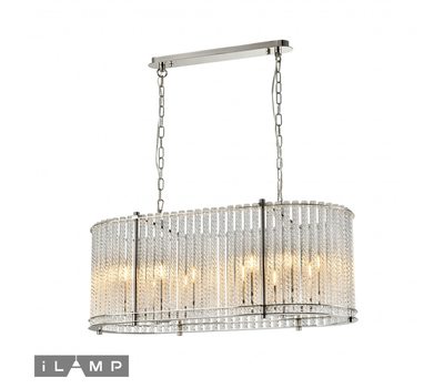 Подвесной светильник iLamp MANHATTAN P2554-12 NICKEL Подвесной светильник iLamp MANHATTAN P2554-12 NICKEL