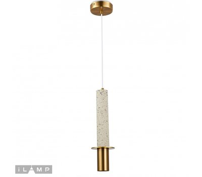 Светильник подвесной iLamp Lofty 10706-1 WH-BR Светильник подвесной iLamp Lofty 10706-1 WH-BR