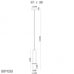 Светильник подвесной iLamp Lofty 10706-1 WH-BR Светильник подвесной iLamp Lofty 10706-1 WH-BR