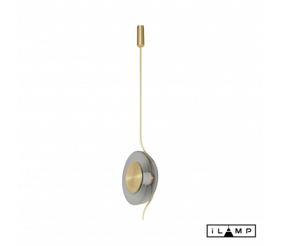 Подвесной светильник iLamp STEREO 9285P GOLD&SMOKY