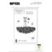 Светильник подвесной iLAMP Savage 7204-D600 GD Светильник подвесной iLAMP Savage 7204-D600 GD