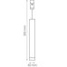 Светильник подвесной для трека Due Lightstar 237137 Светильник подвесной для трека Due Lightstar 237137
