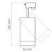Светильник светодиодный для 1-фазного трека Canno Lightstar 303274