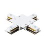 Соединитель X-образный однофазный для встраиваемых треков Barra Lightstar 501146 Соединитель X-образный однофазный для встраиваемых треков Barra Lightstar 501146