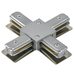 Соединитель X-образный однофазный Barra Lightstar 502149 Соединитель X-образный однофазный Barra Lightstar 502149