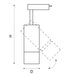 Светильник светодиодный для 1-фазного трека Volta Lightstar 229247 Светильник светодиодный для 1-фазного трека Volta Lightstar 229247